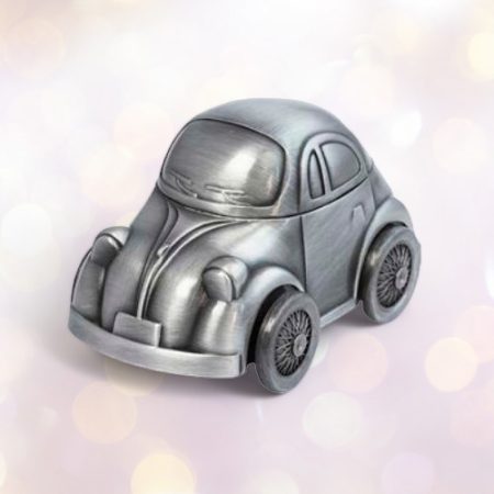 Pewter Money Box - VW Beetle